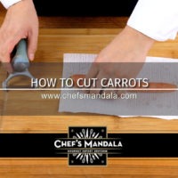 How to cut a carrots