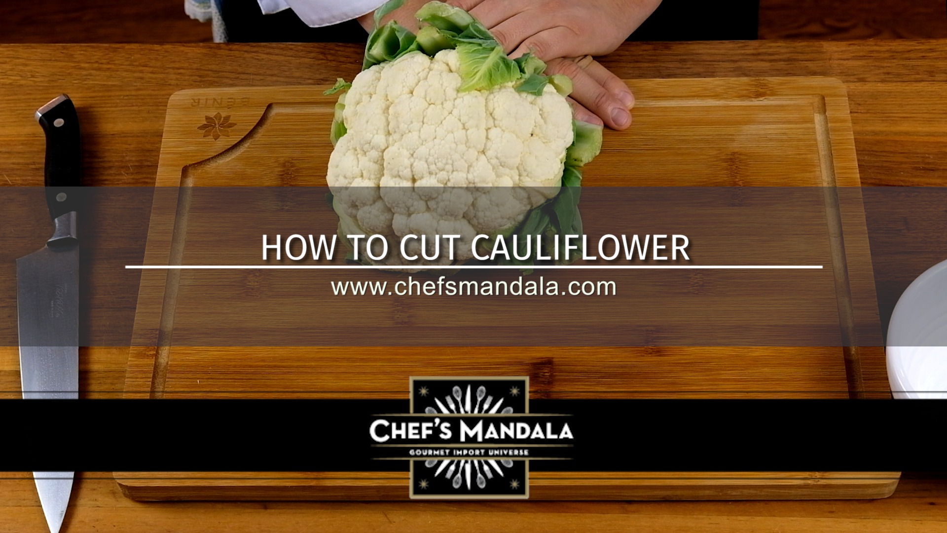 HOW TO CUT CAULIFLOWER