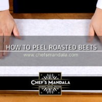 HOW TO PEEL ROASTED BEETS