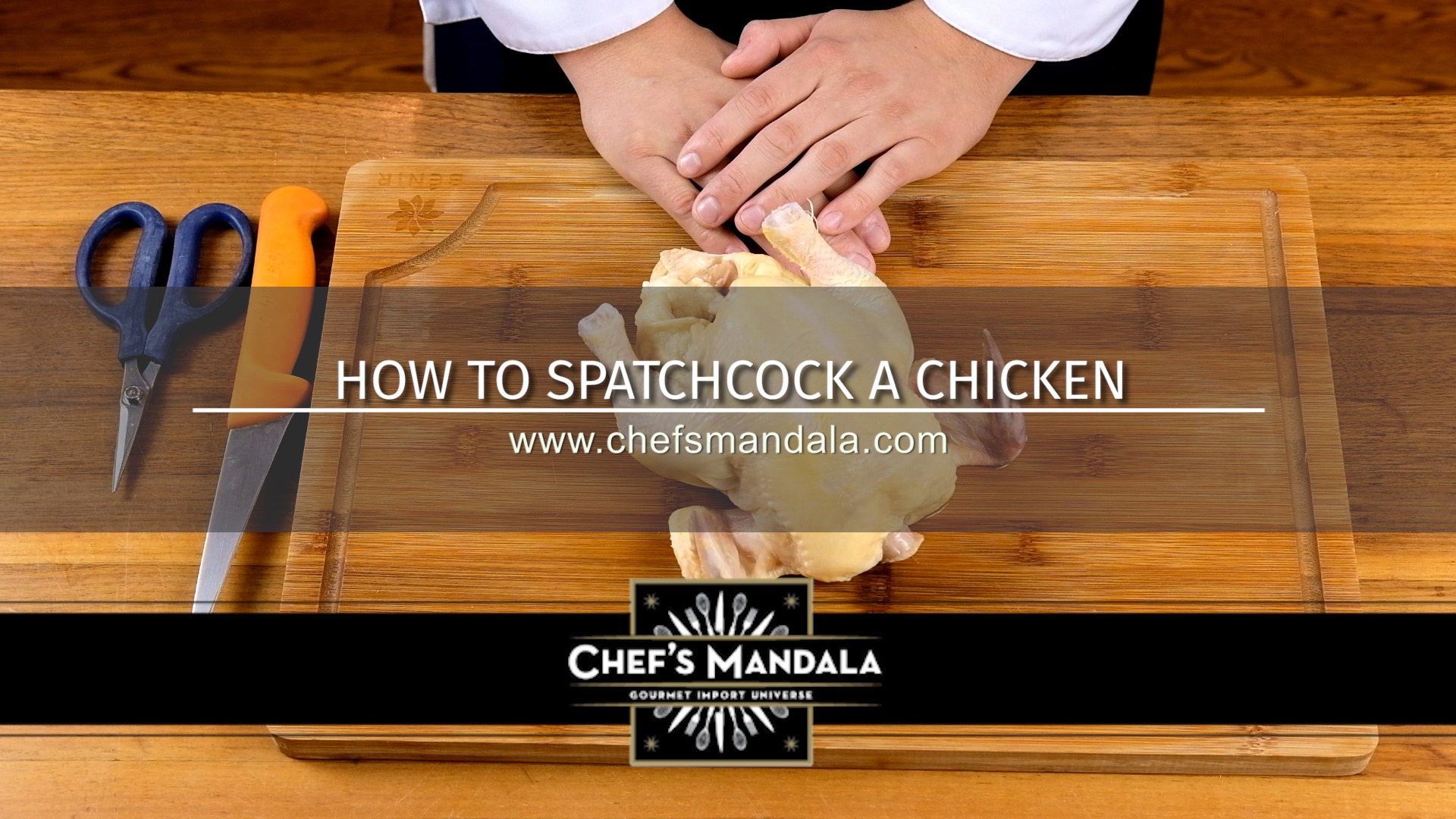 HOW TO SPATCHCOCK A CHICKEN