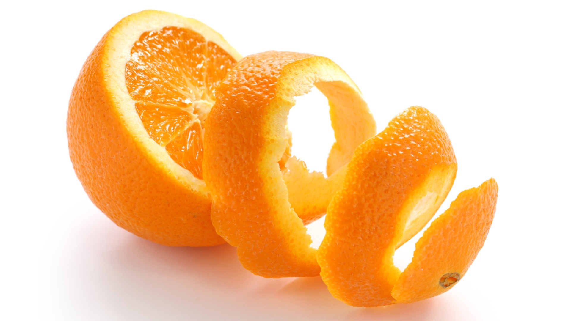 zest, peel, orange, citrus