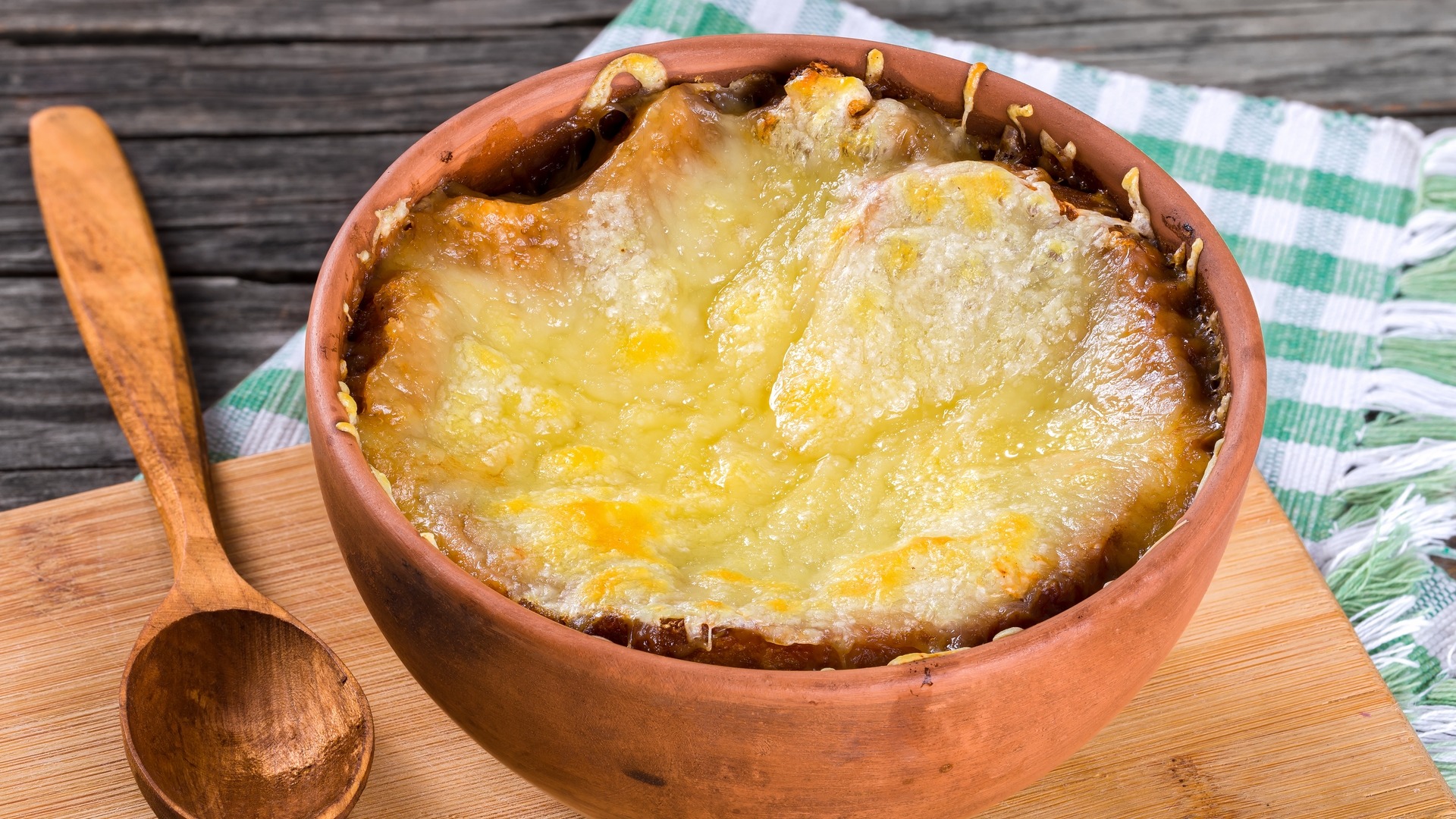 French onion soup, comte, cheese