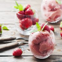 strawberry ice cream