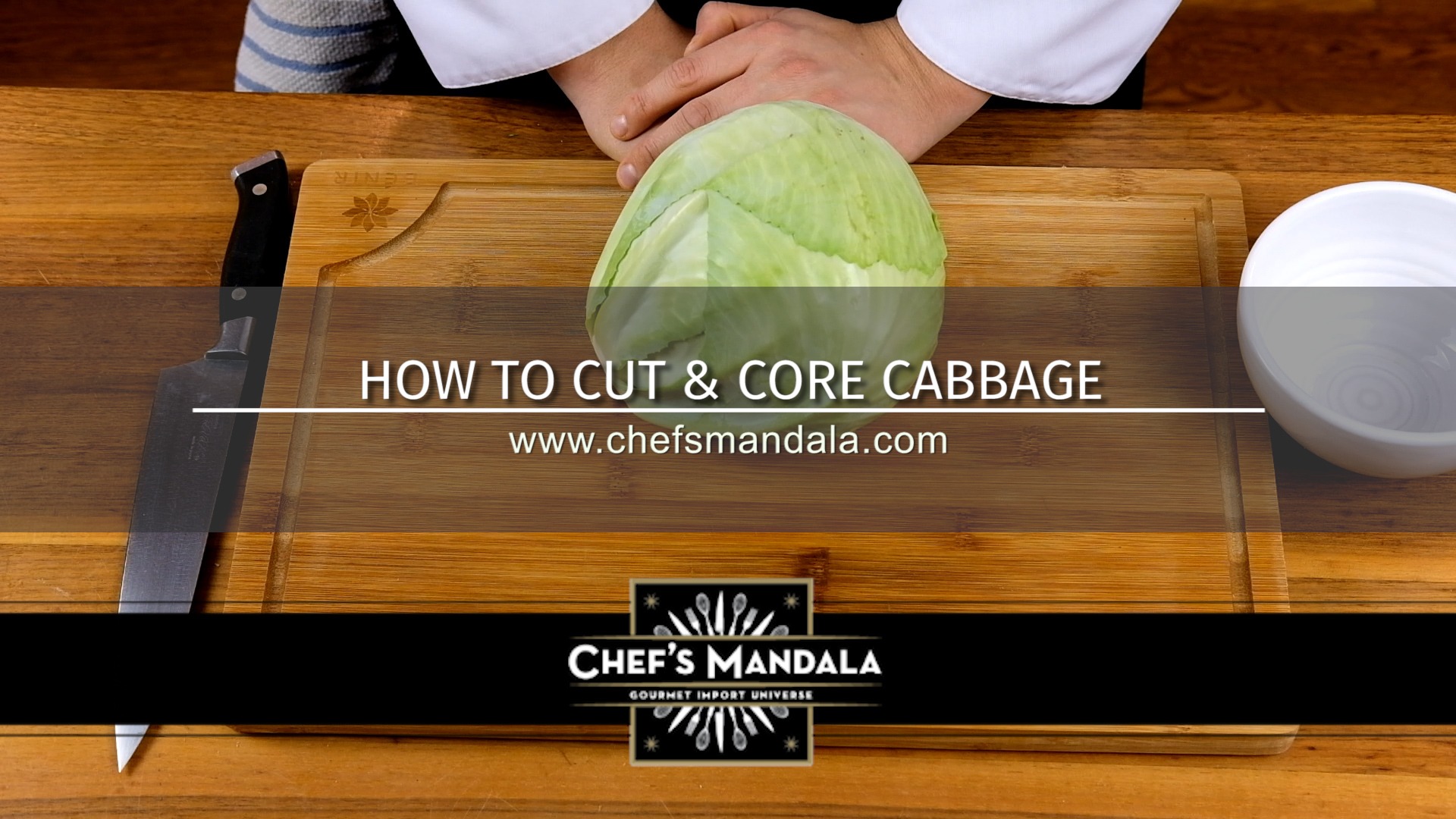 HOW TO CUT & CORE CABBAGE
