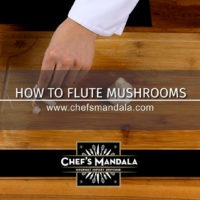 HOW TO FLUTE MUSHROOMS